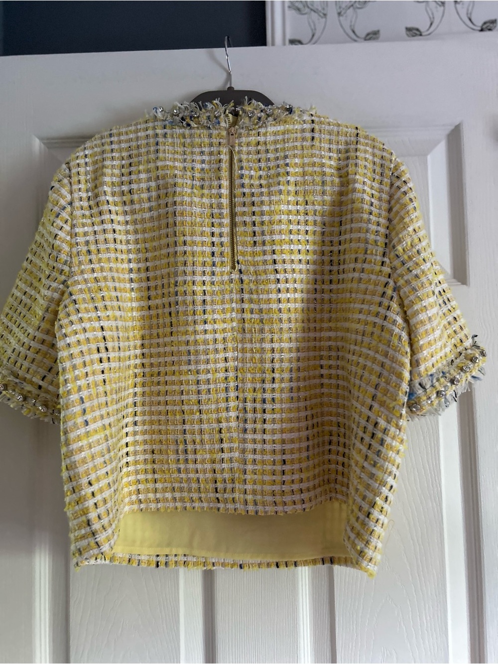 Lilly Pulitzer Folie Beaded Boucle Top - Picture 3 of 6